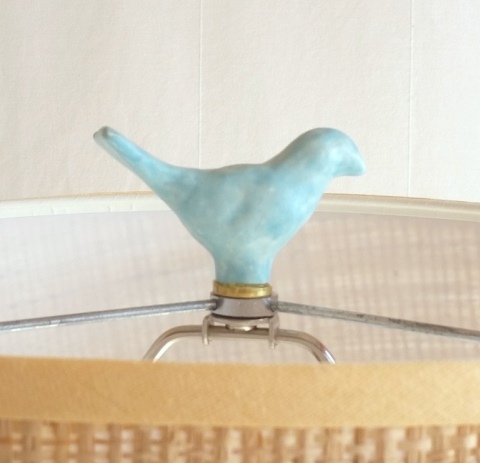vit ceramics bird finial
